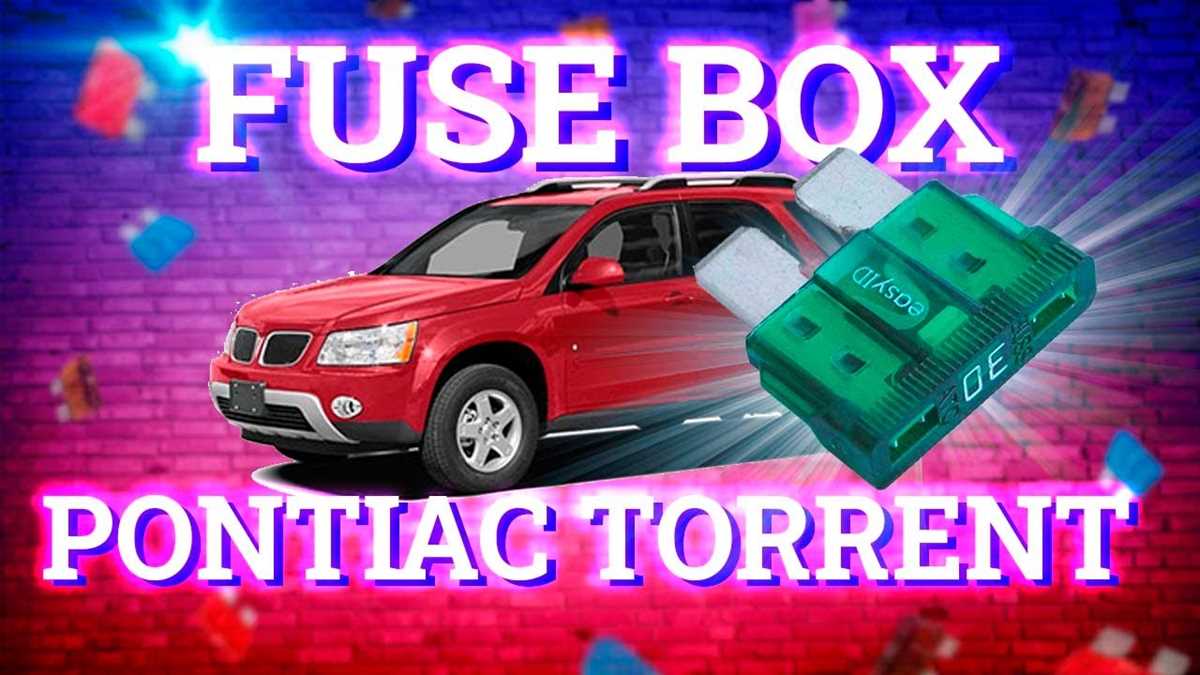 2008 pontiac torrent fuse box diagram