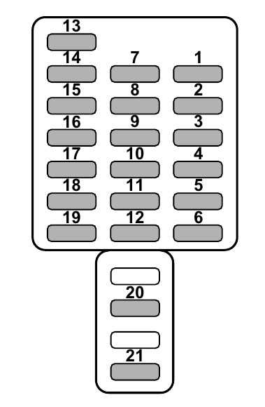 2008 subaru outback fuse diagram
