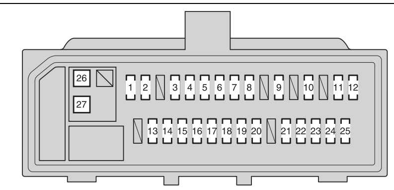 2008 toyota matrix fuse box diagram