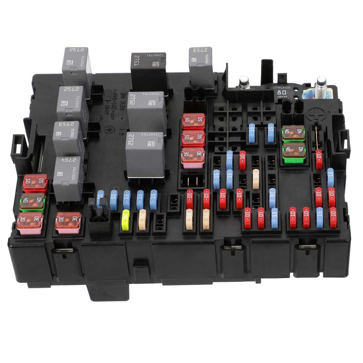 2008 yukon fuse box diagram