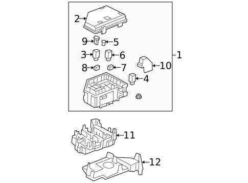 2008 acadia fuse box diagram