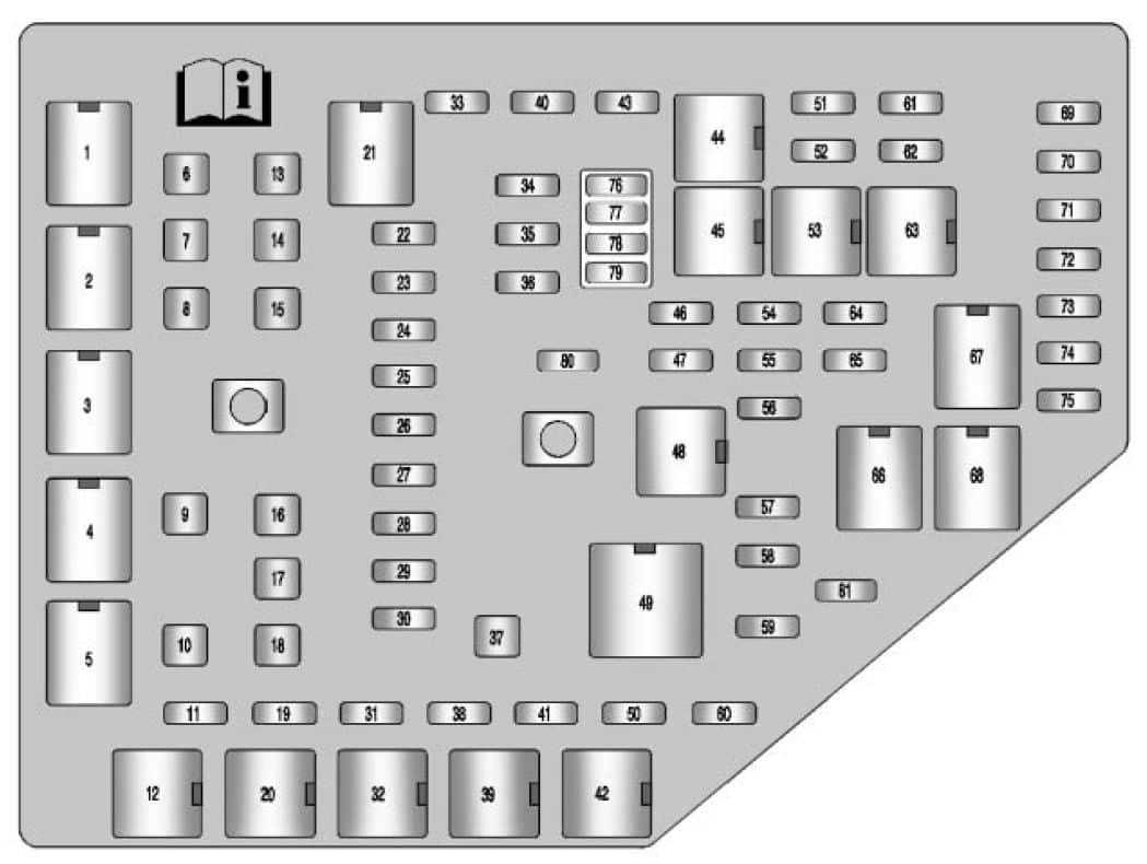 2008 cadillac cts fuse box diagram