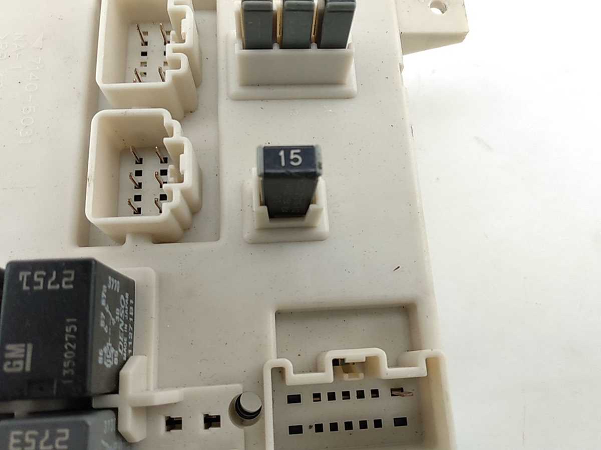 2008 cadillac cts fuse diagram