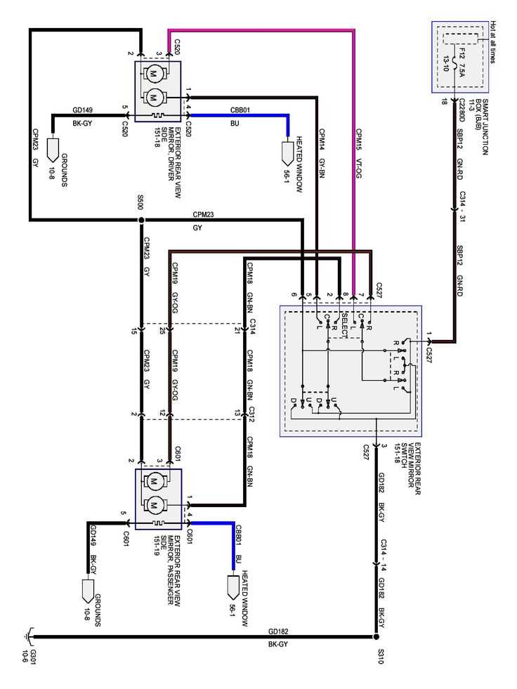 2008 ford escape fuse diagram