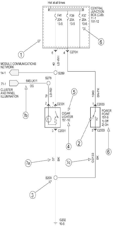 2008 ford focus fuse diagram