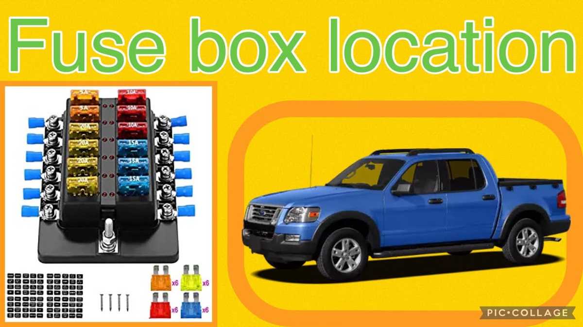 2008 ford sport trac fuse box diagram