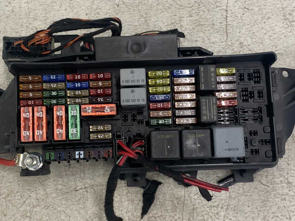 2008 gl450 fuse box diagram