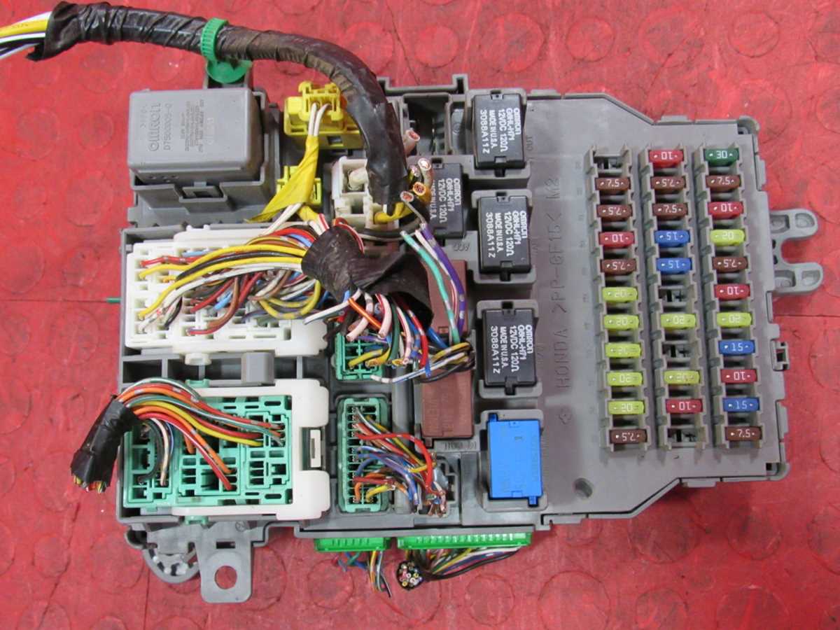 2008 honda ridgeline fuse box diagram