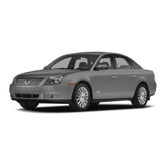 2008 mercury sable fuse box diagram