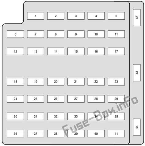 2008 mustang v6 fuse box diagram