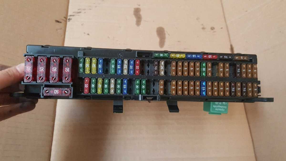 2009 bmw x5 fuse diagram