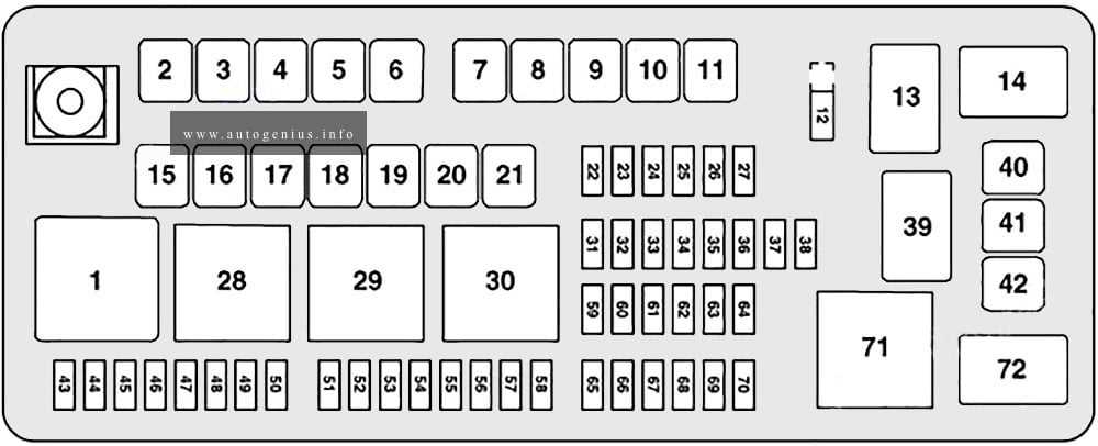 2009 chrysler 300 fuse box diagram