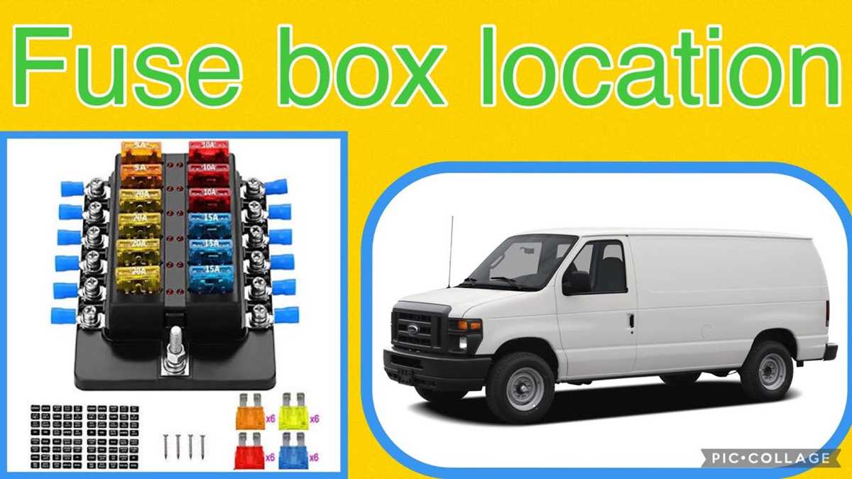 2009 ford e 350 fuse box diagram
