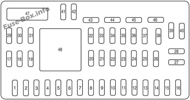 2009 ford escape xlt fuse box diagram