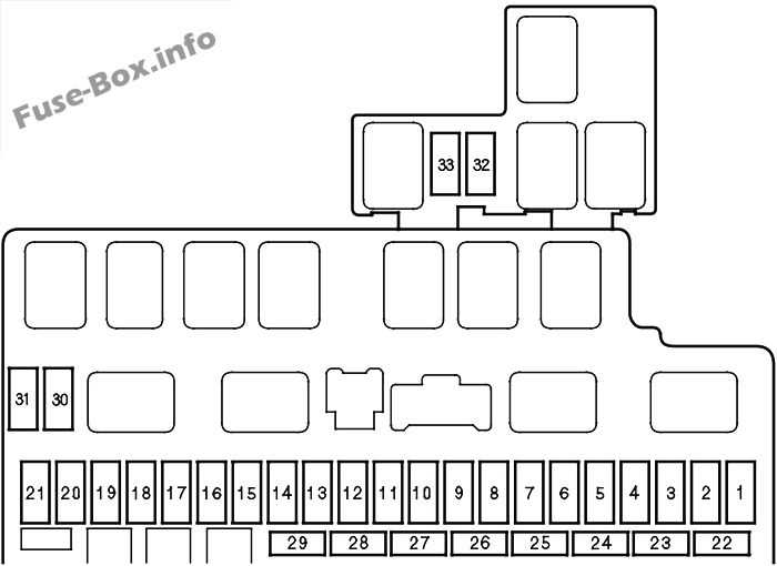 2009 honda fit fuse box diagram