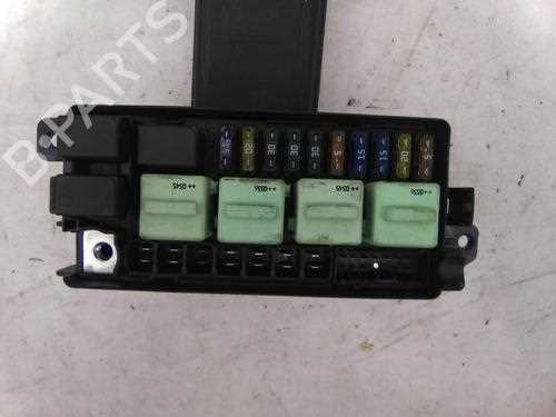 2009 mini cooper s fuse box diagram