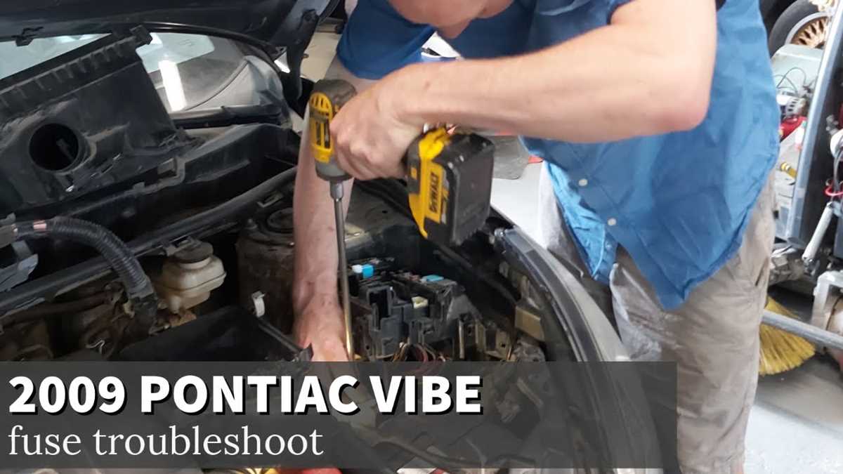 2009 pontiac vibe fuse diagram 2009 pontiac vibe fuse diagram