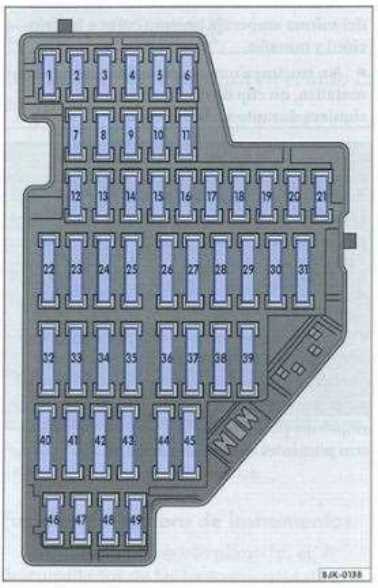 2009 volkswagen rabbit fuse box diagram