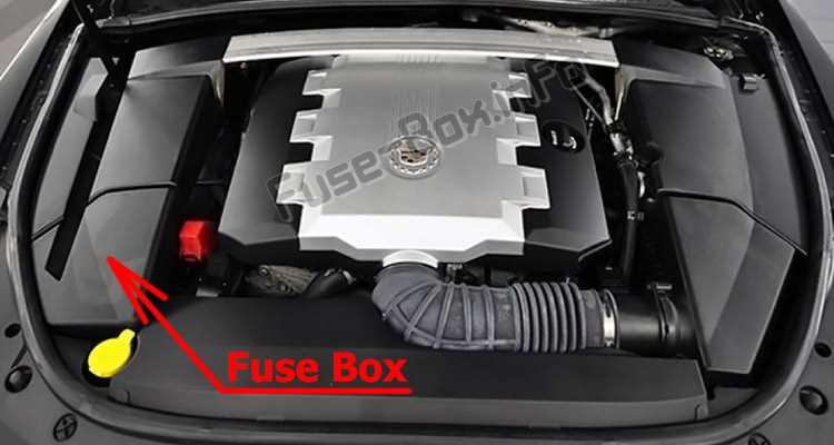 2009 cadillac cts rear fuse box diagram