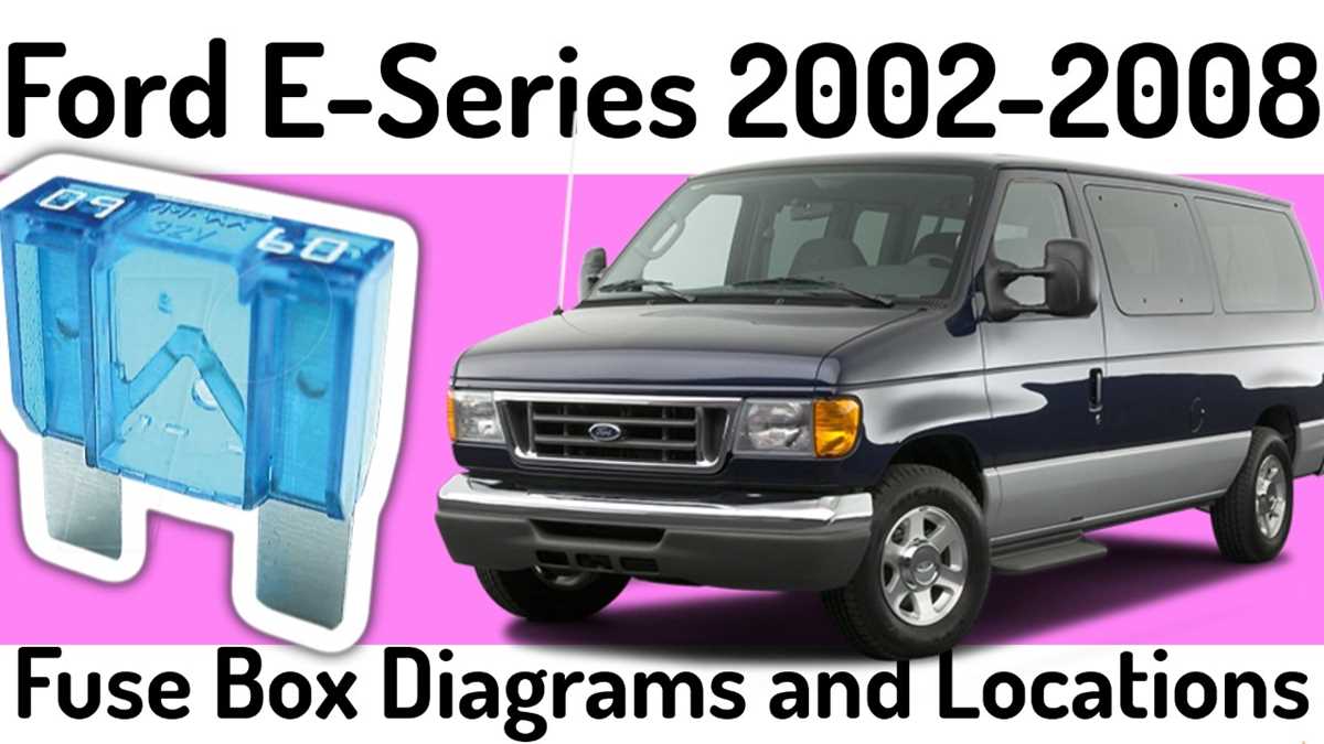 2009 ford e 350 fuse box diagram