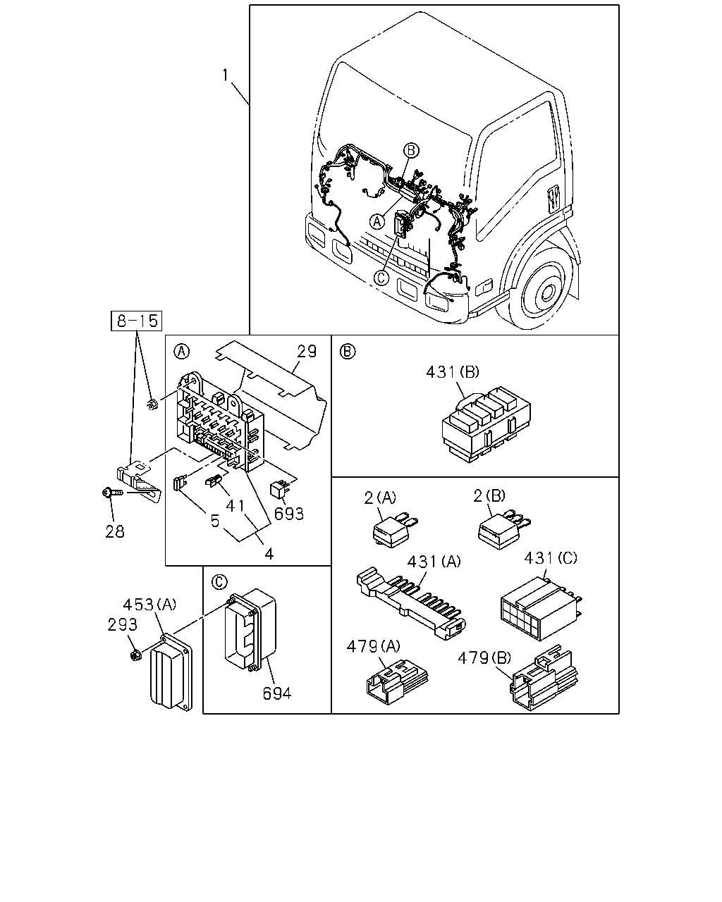 2009 isuzu npr fuse box diagram