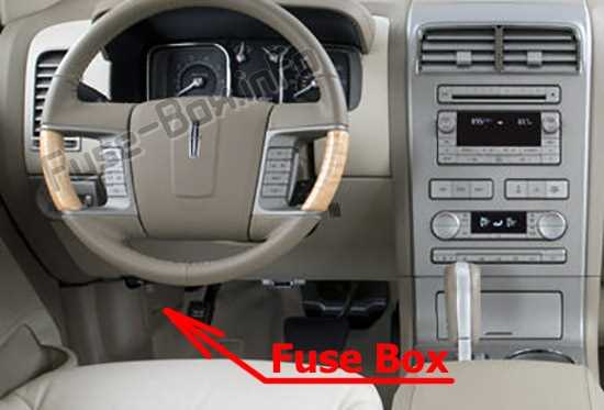2009 lincoln mkx fuse box diagram