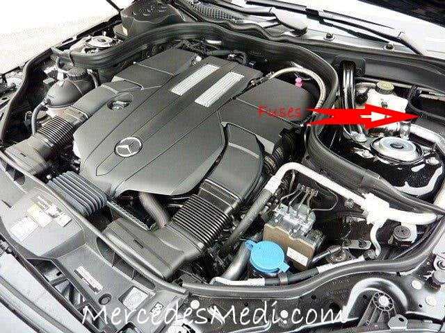 2009 mercedes e350 fuse diagram