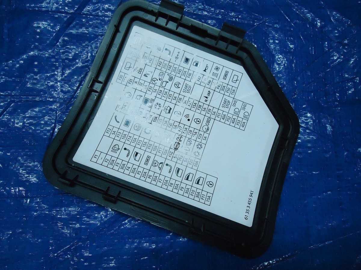 2009 mini cooper fuse box diagram