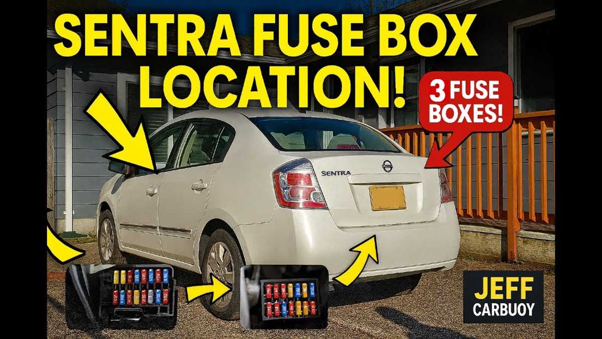 2009 nissan sentra fuse box diagram