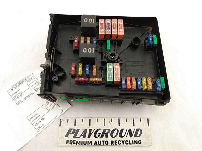 2009 vw eos fuse box diagram
