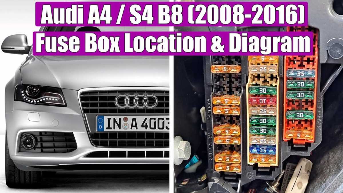 2010 audi a4 trunk fuse box diagram