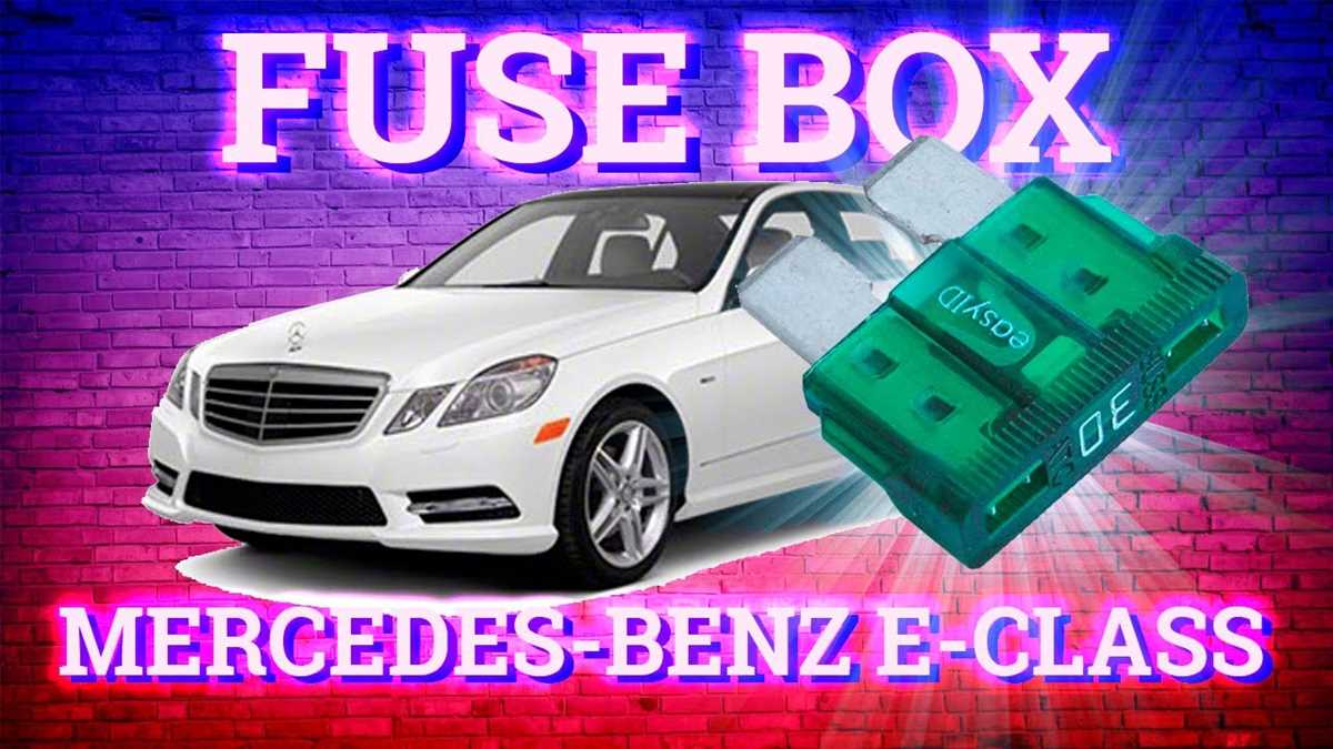 2010 e350 fuse box diagram