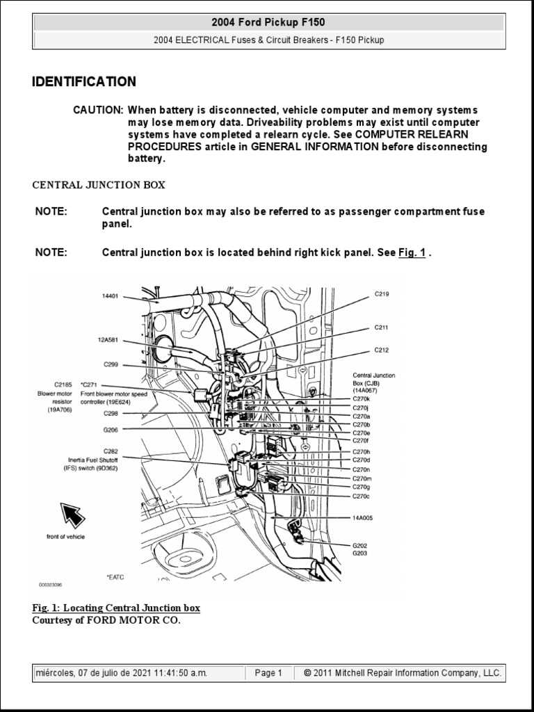 2010 ford f150 4.6 fuse box diagram
