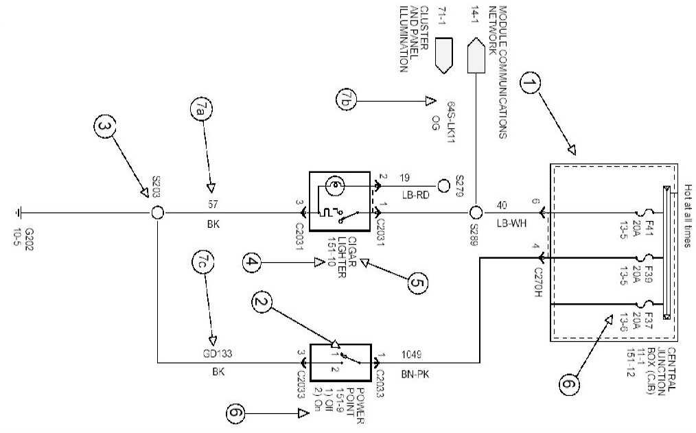 2010 ford fusion interior fuse box diagram