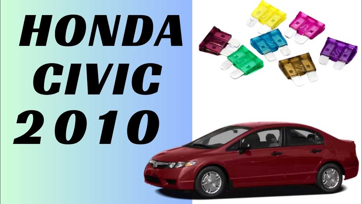 2010 honda civic fuse diagram