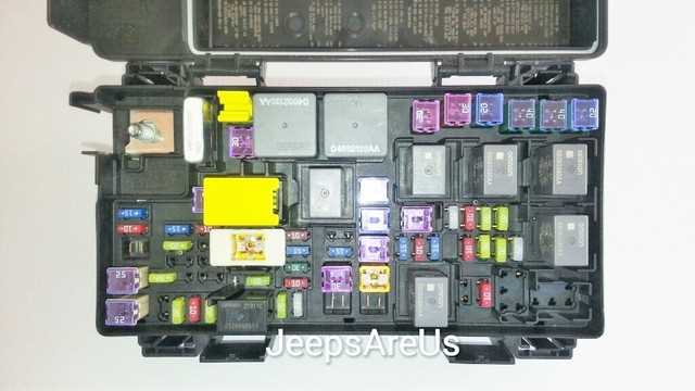 2010 jeep wrangler fuse box diagram