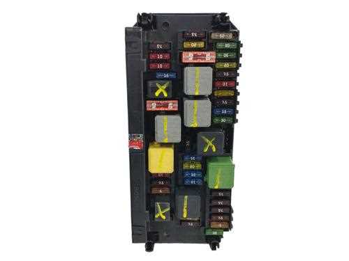 2010 mercedes e350 fuse box diagram