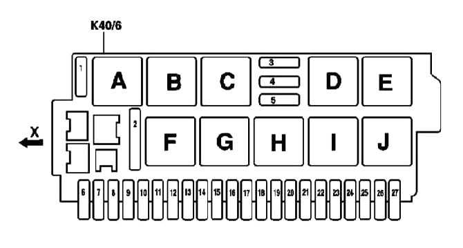 2010 mercedes gl450 fuse box diagram