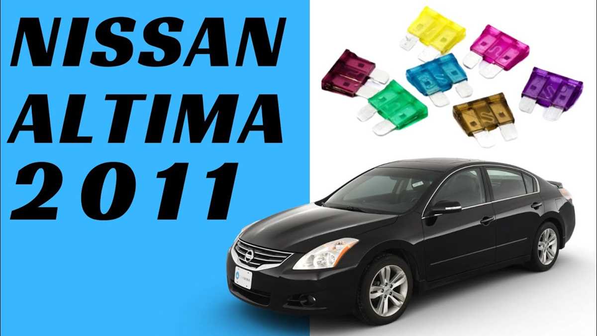 2010 nissan altima fuse diagram