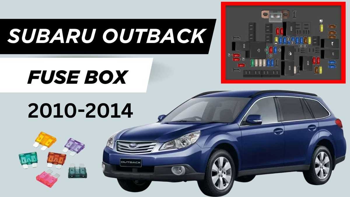 2010 subaru outback fuse diagram