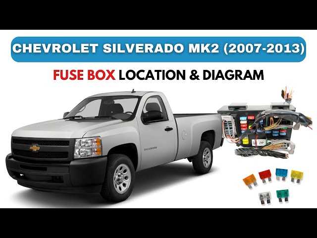 2010 chevrolet silverado fuse box diagram