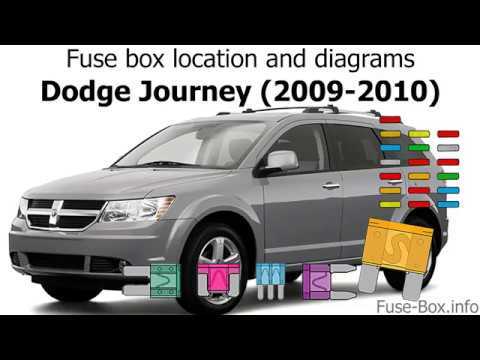 2010 dodge journey sxt fuse box diagram