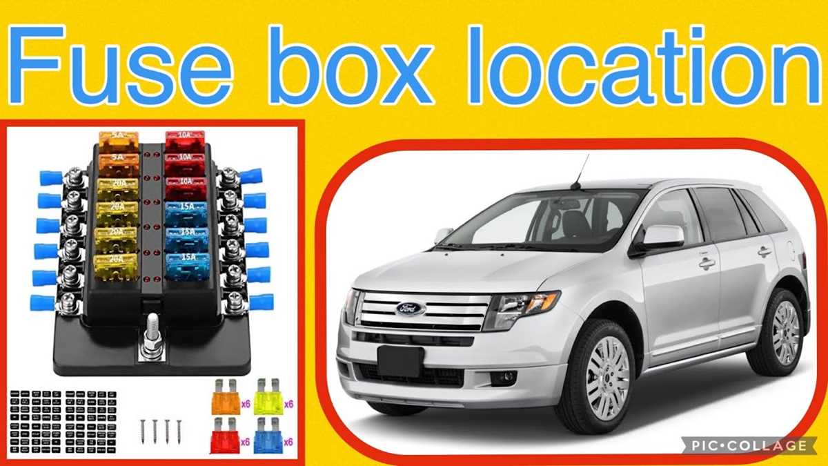 2010 ford edge under hood fuse box diagram