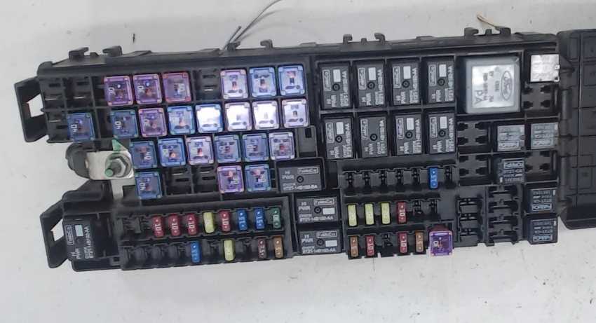 2010 ford edge under hood fuse box diagram