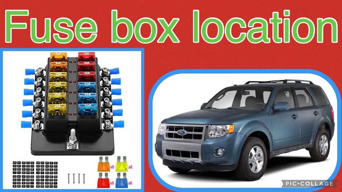 2010 ford escape fuse box diagram