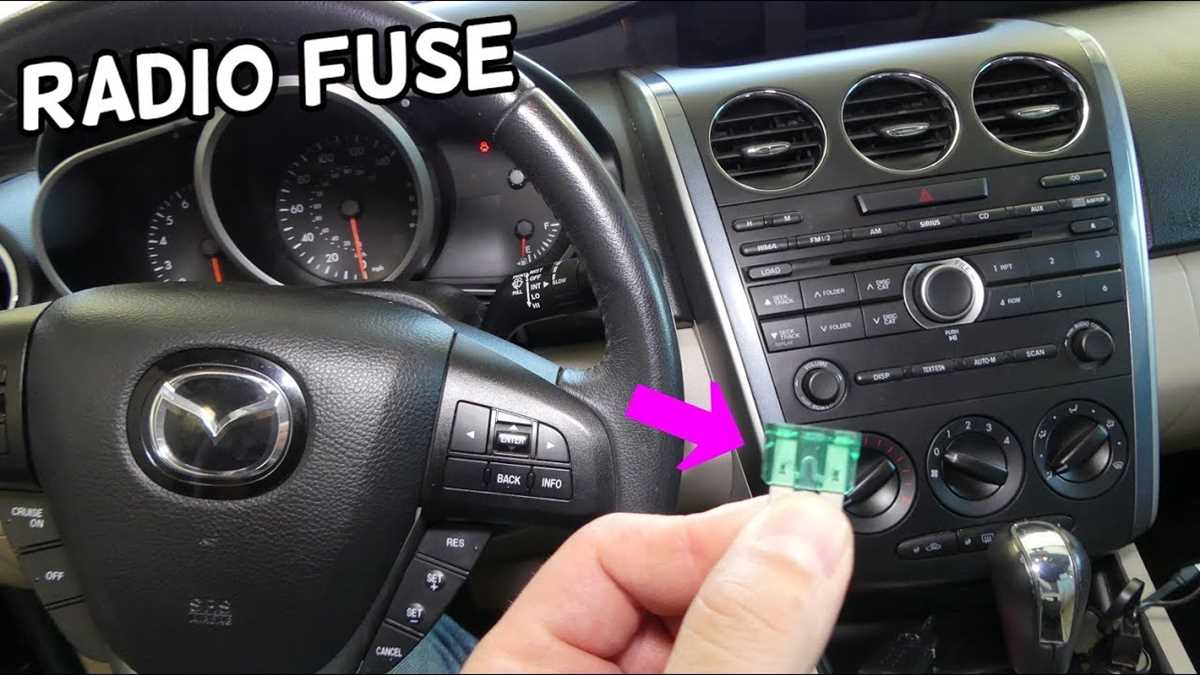 2010 mazda cx7 fuse box diagram