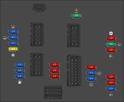2010 nissan rogue interior fuse box diagram