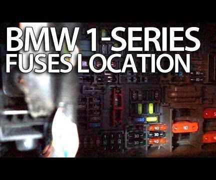 2011 bmw 1 series fuse box diagram