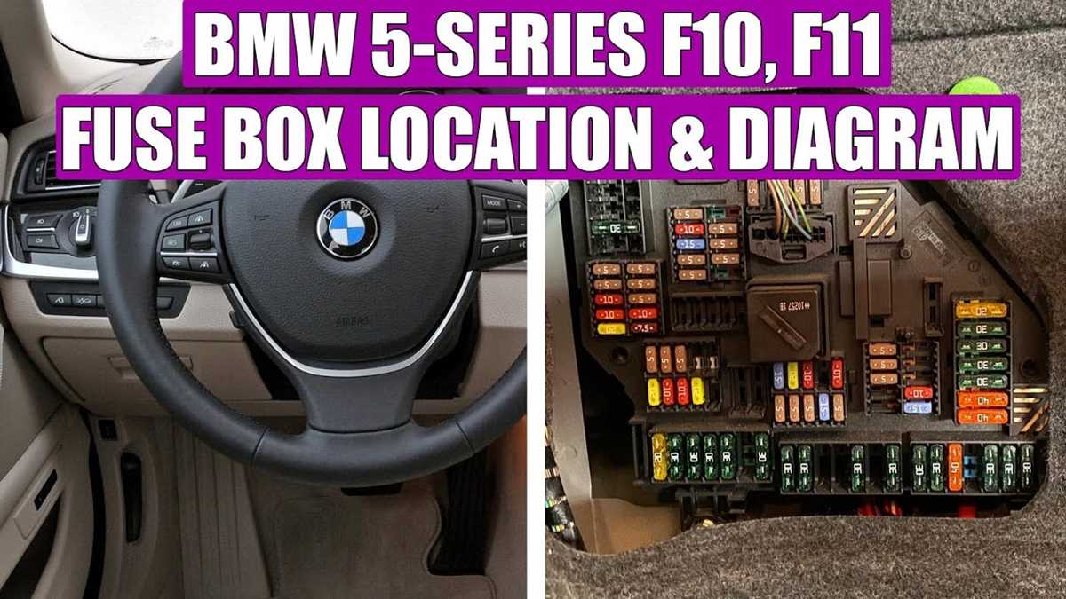 2011 bmw 550i fuse box diagram