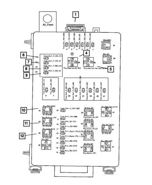 2011 charger fuse box diagram